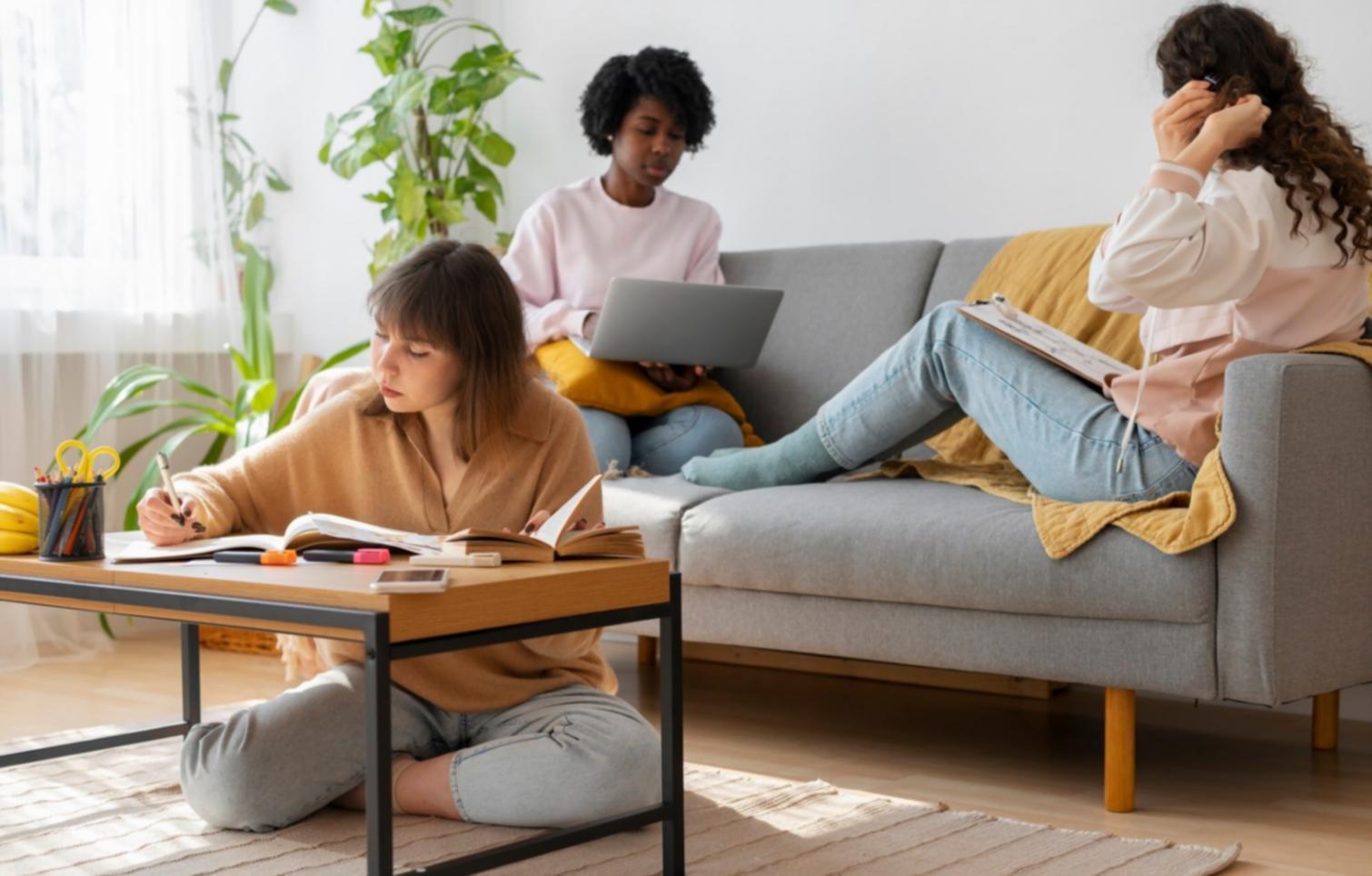 Team collaboration session with budget planning materials and financial analysis